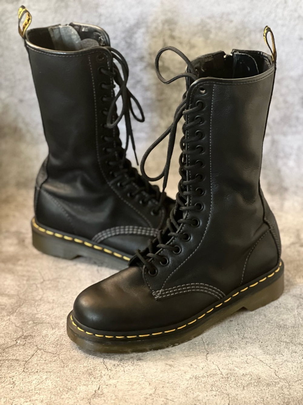 Dr. Martens Black Boots Size 7 - 14 Lace NWOB